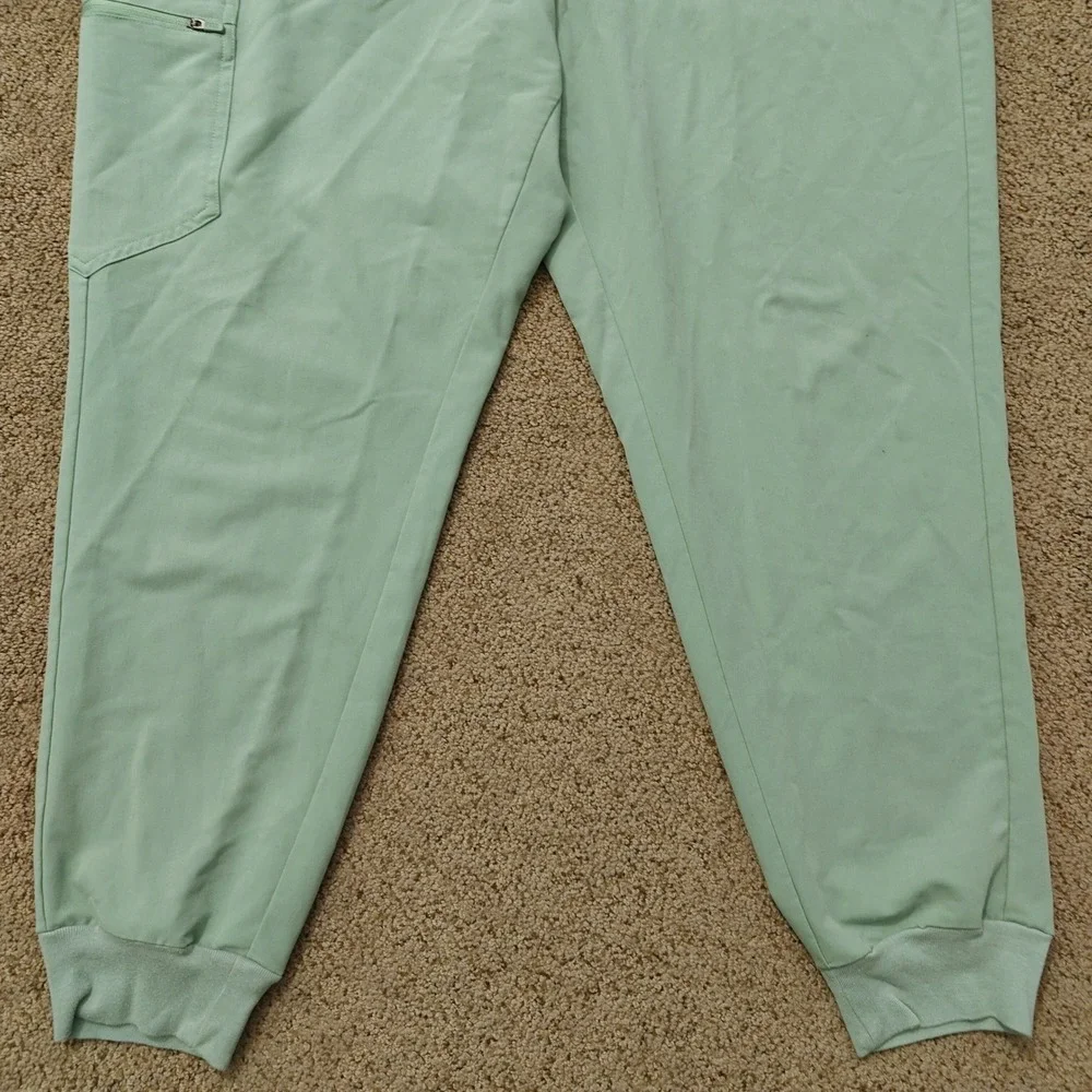 FIGS‎ Technical Collection Mens XXL Seafoam Green Jogger Scrub Pants